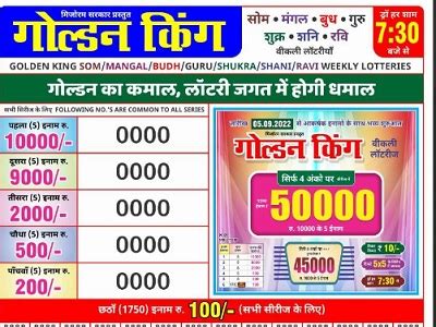 golden king lottery